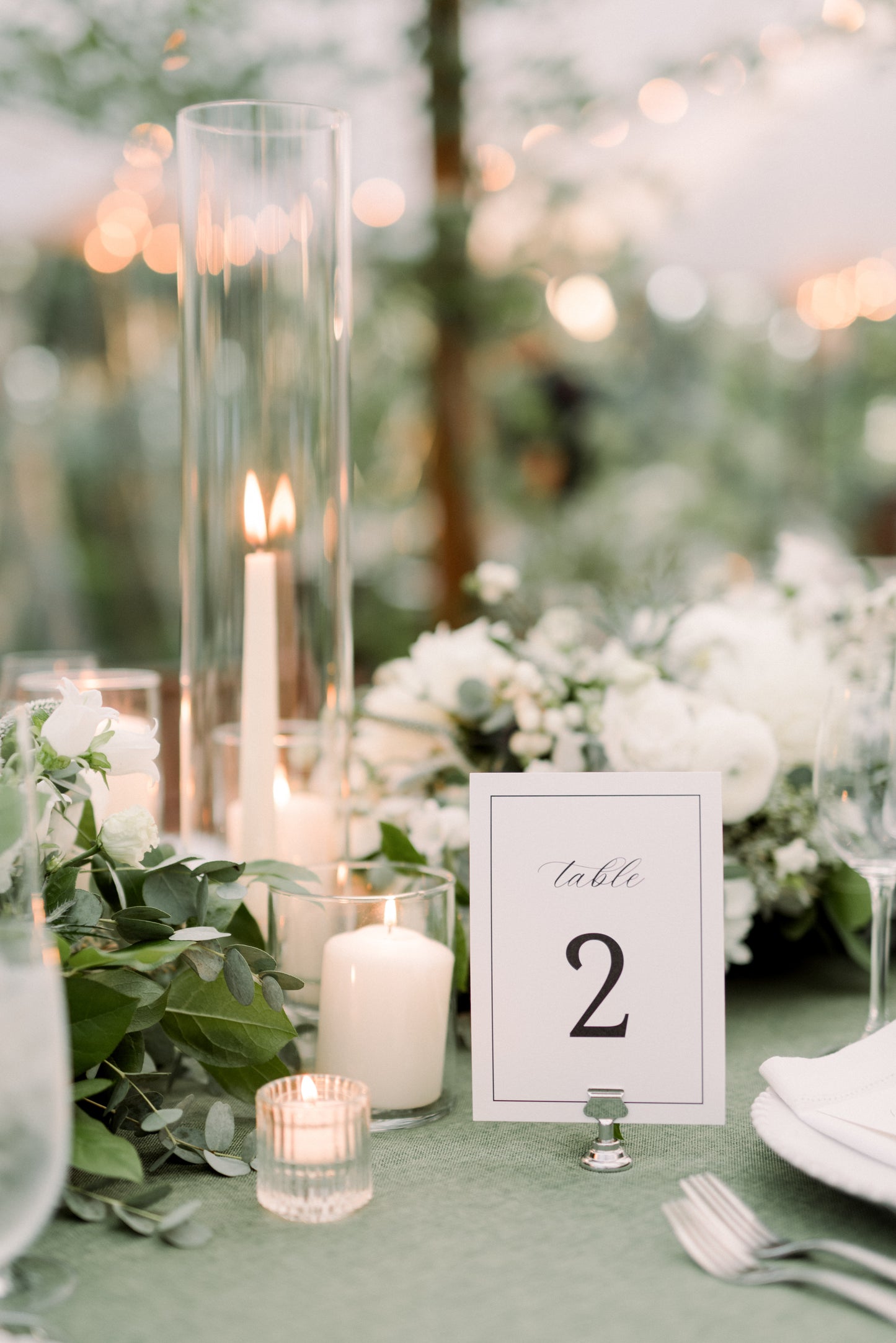 Border Table Numbers