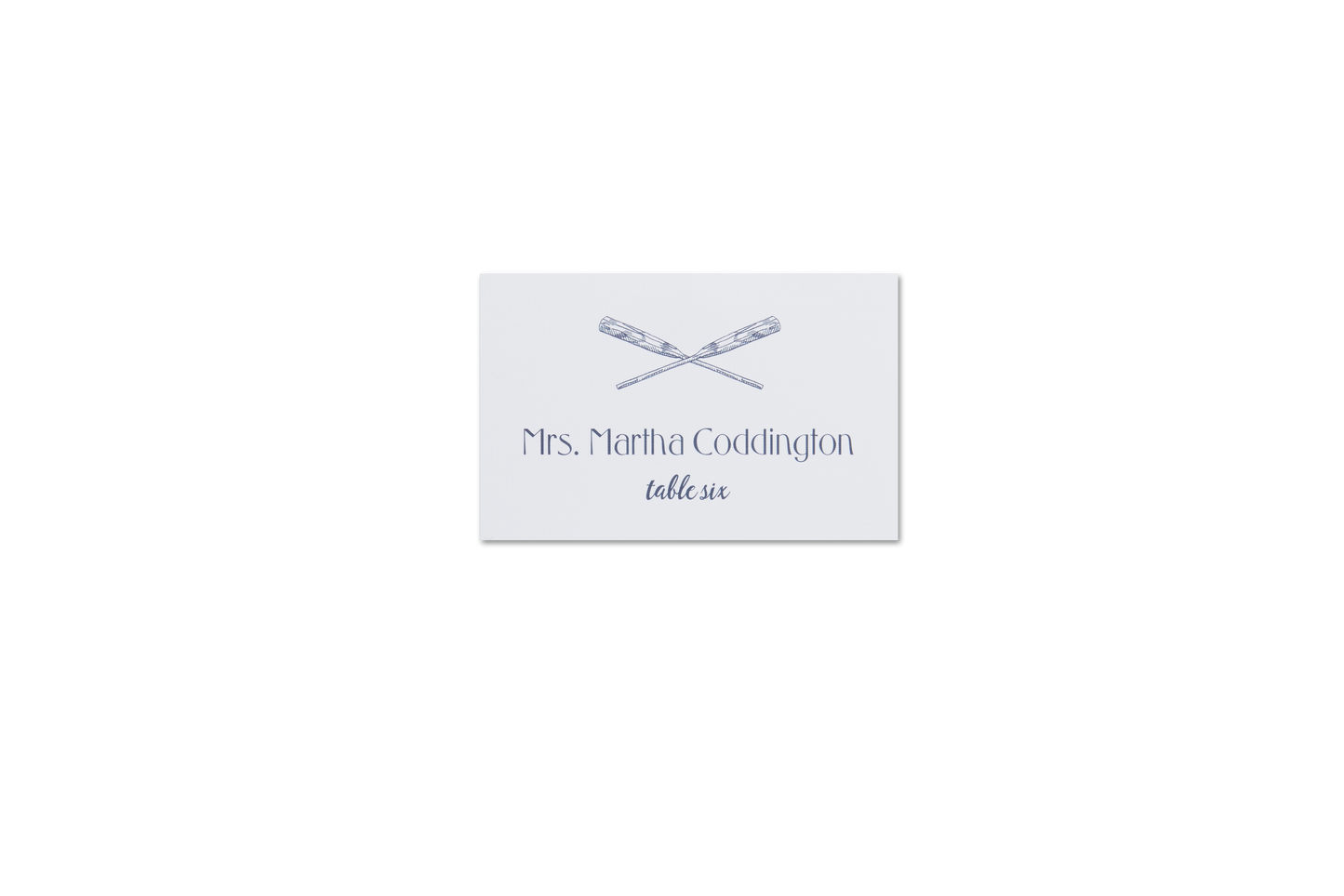 Rowboat Place Cards