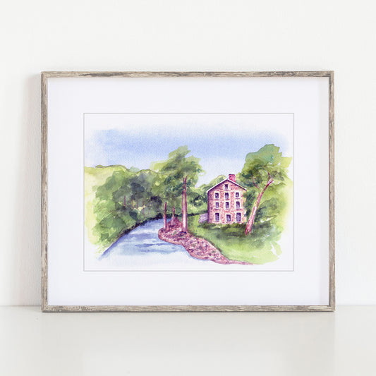 Stone Mill at New York Botanical Gardens, Bronx, New York