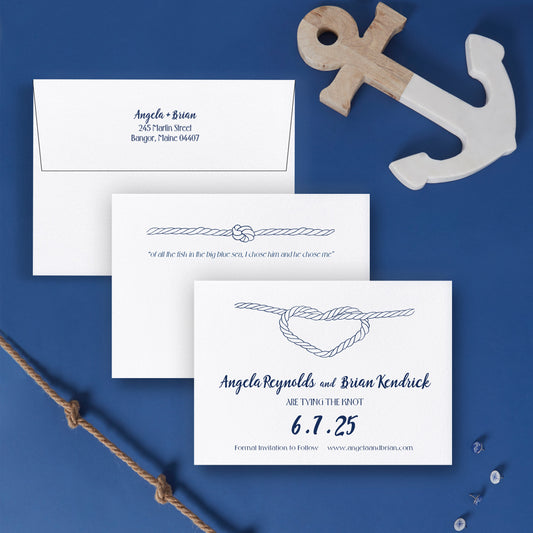 Rowboat Save the Dates