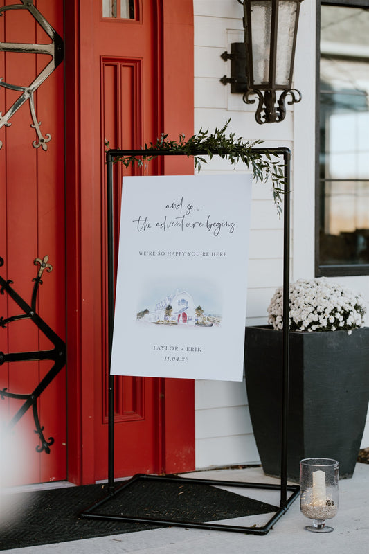 Welcome Sign Digital File