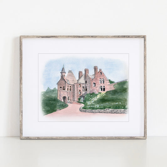 The Van Dusen Mansion Art Print, Minneapolis, Minnesota