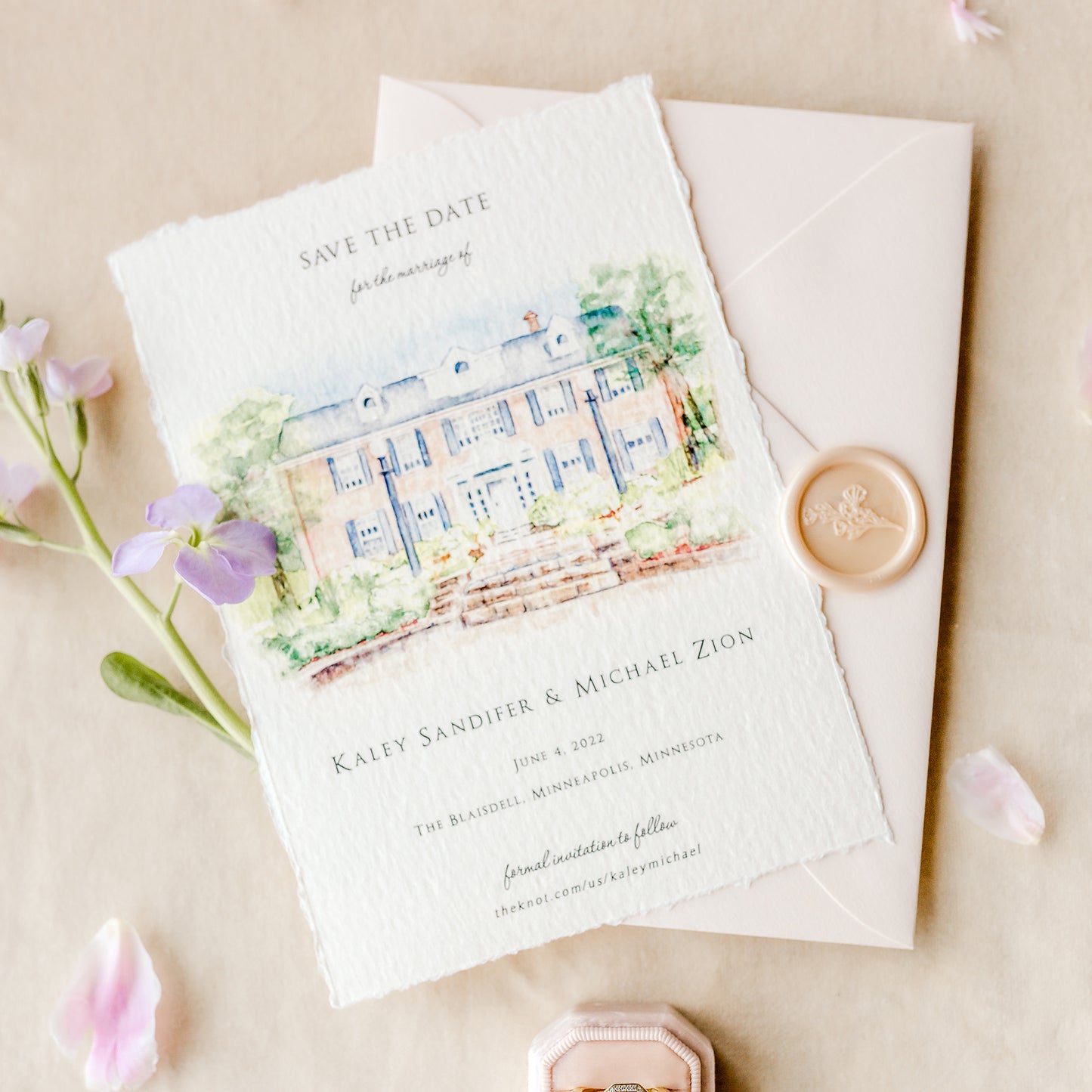 Save the Date Sample