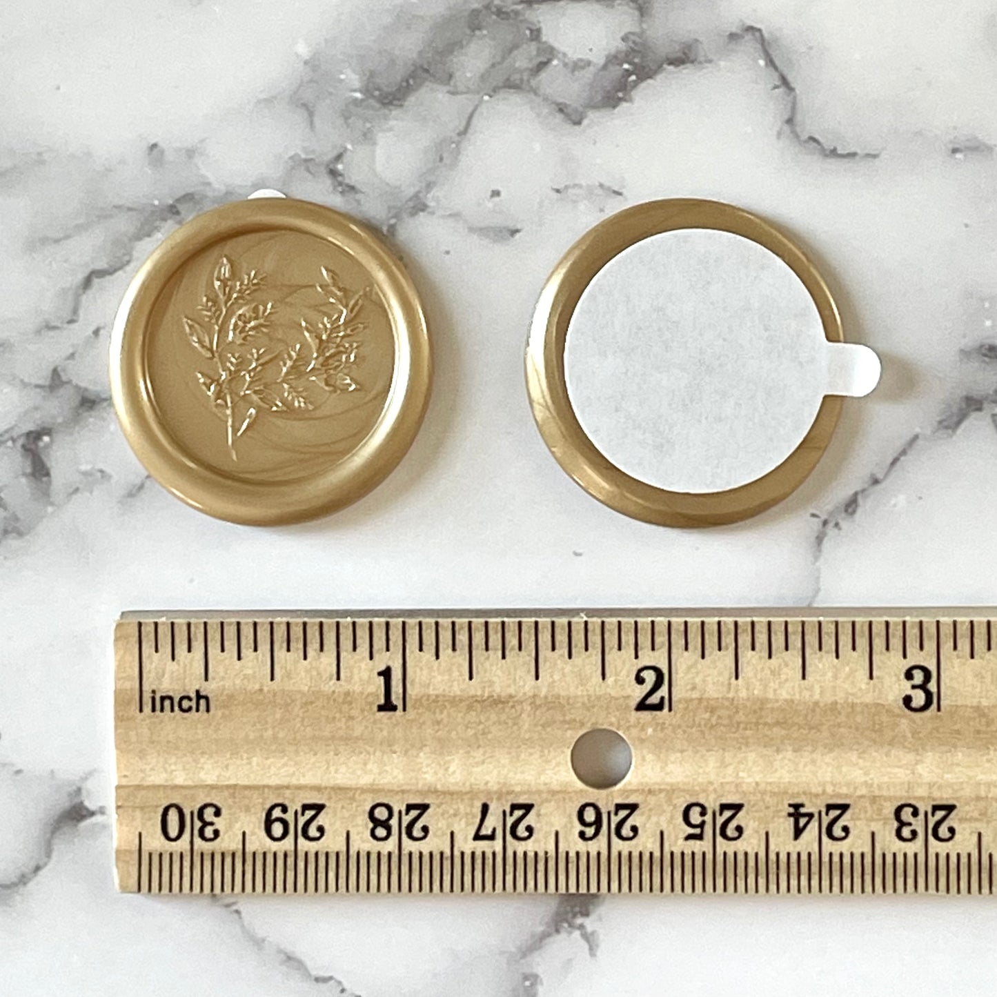 Self-Adhesive Wax Seals - Eucalyptus Design