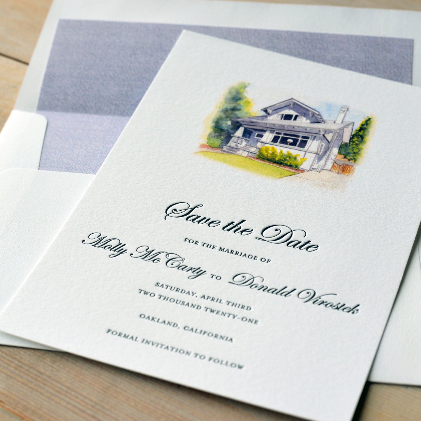 Save the Date Sample