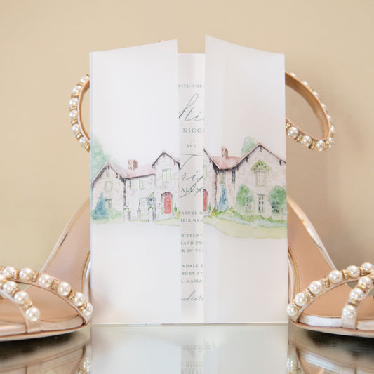 Venue Portrait Vellum Wrap