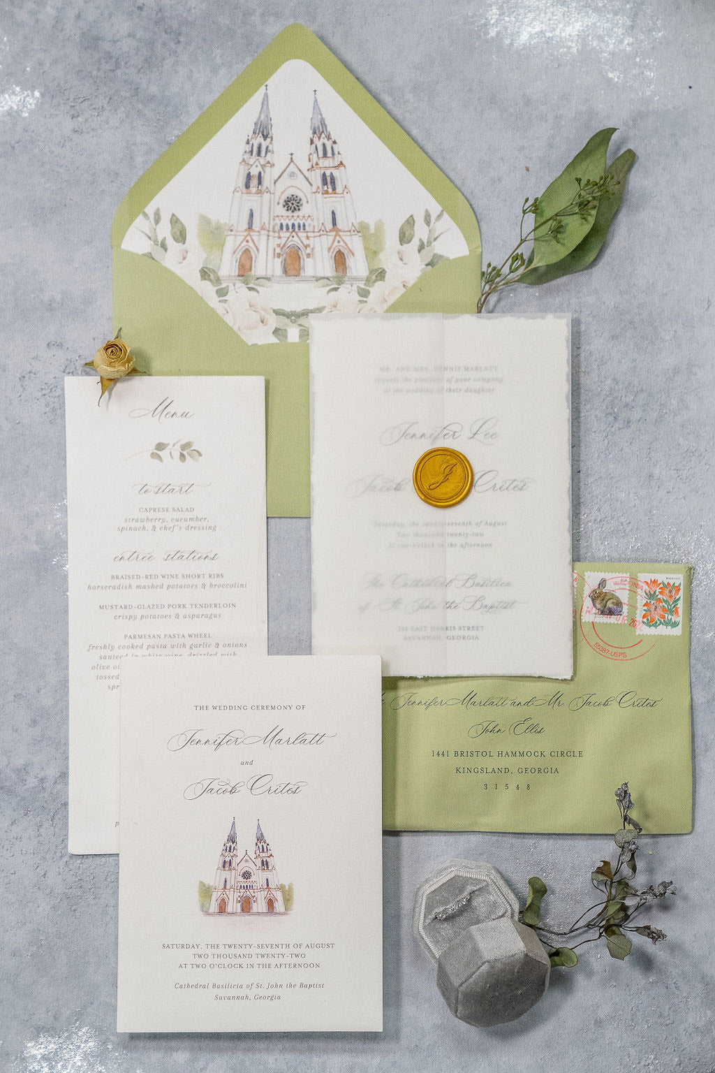 Plain Vellum Wrap