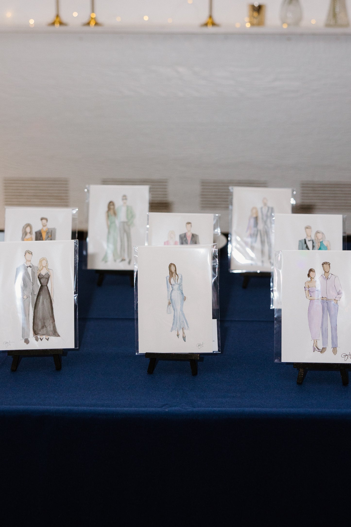 Live Watercolor Guest Portraits