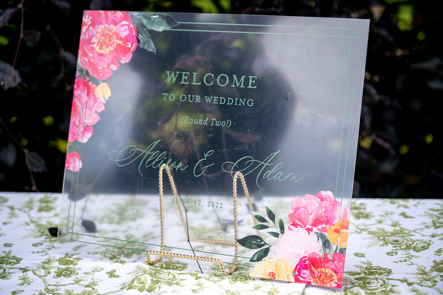 Welcome Sign Digital File