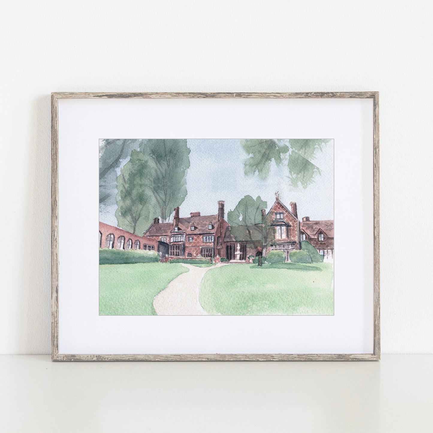 Aldie Mansion Art Print, Doylestown, Pennsylvania