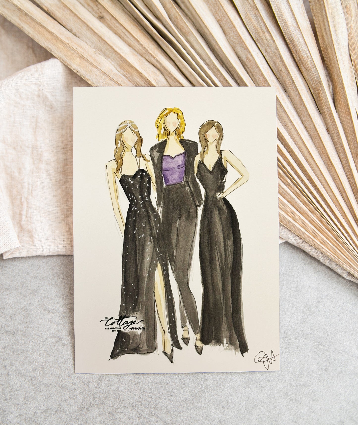 Live Watercolor Guest Portraits