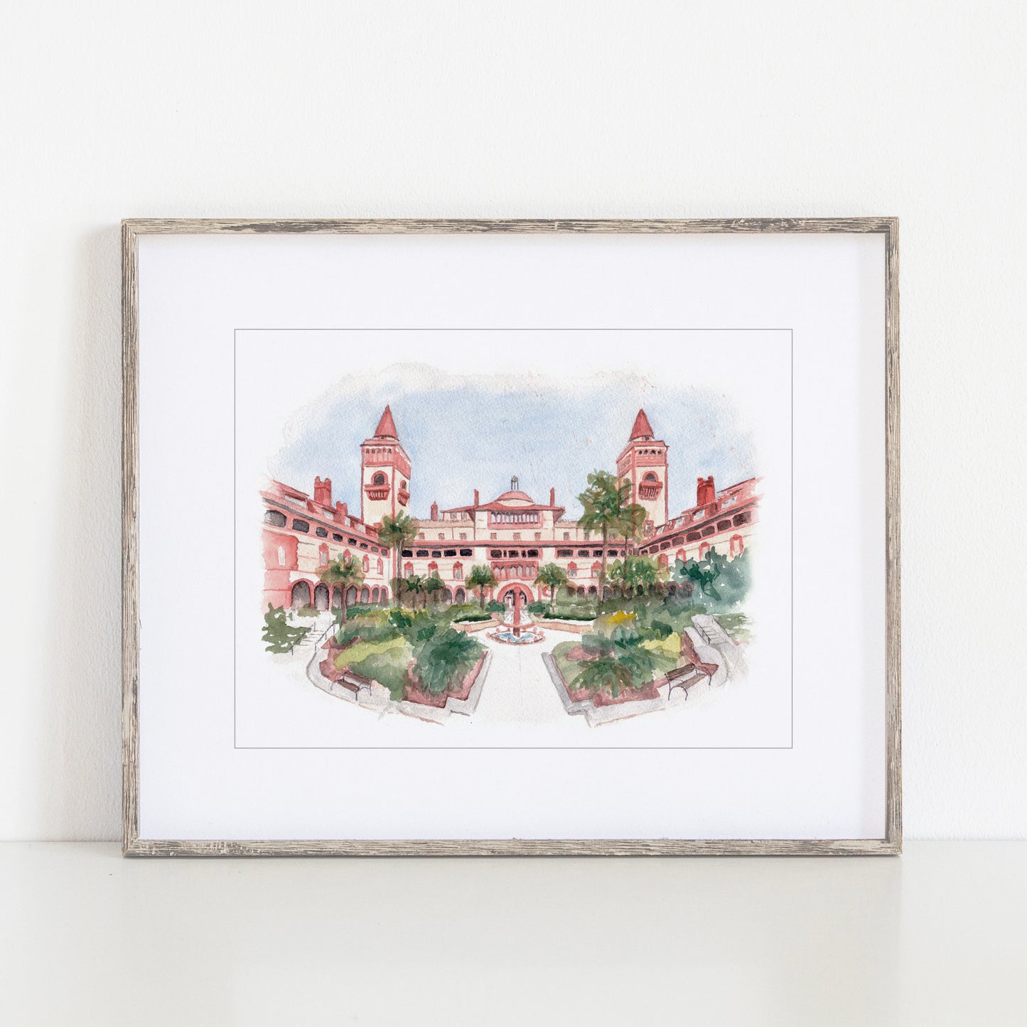 Flagler College Art Print, St. Augustine