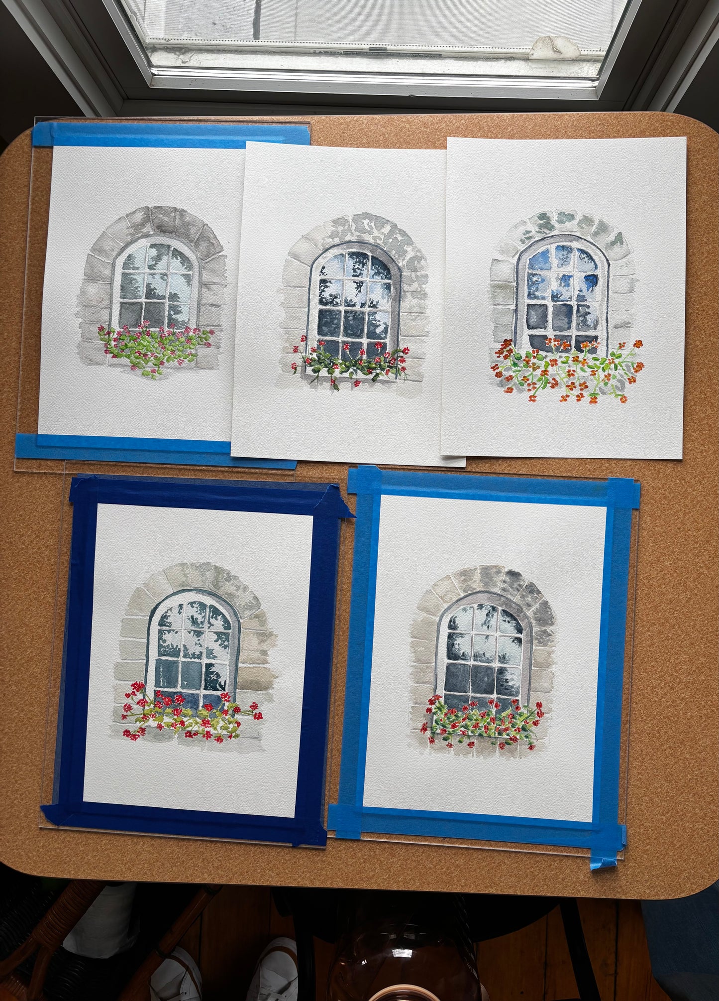 April/May Landscape Watercolor Class