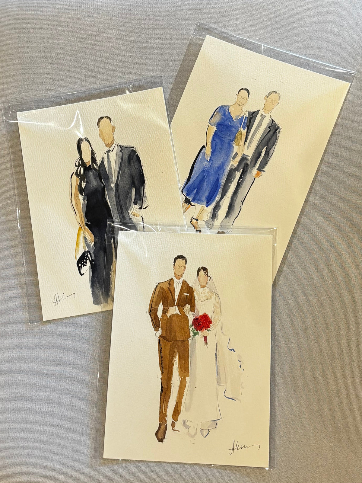 Live Watercolor Guest Portraits