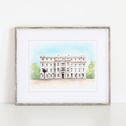 Lanesboro Hotel Art Print, London