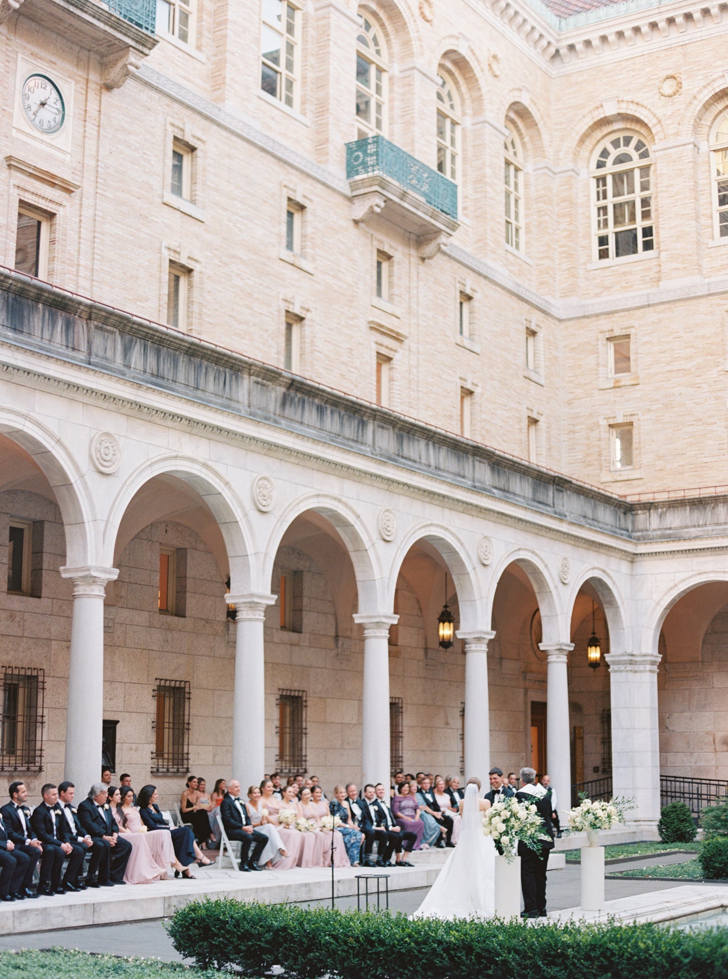 Boston Public Library Watercolor Art Print | Boston Wedding Venue Keepsake Gift