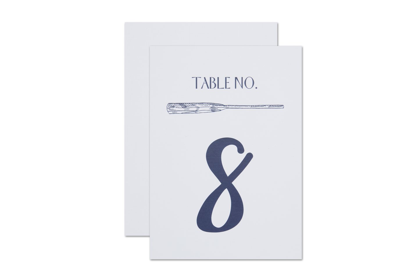 Rowboat Table Numbers