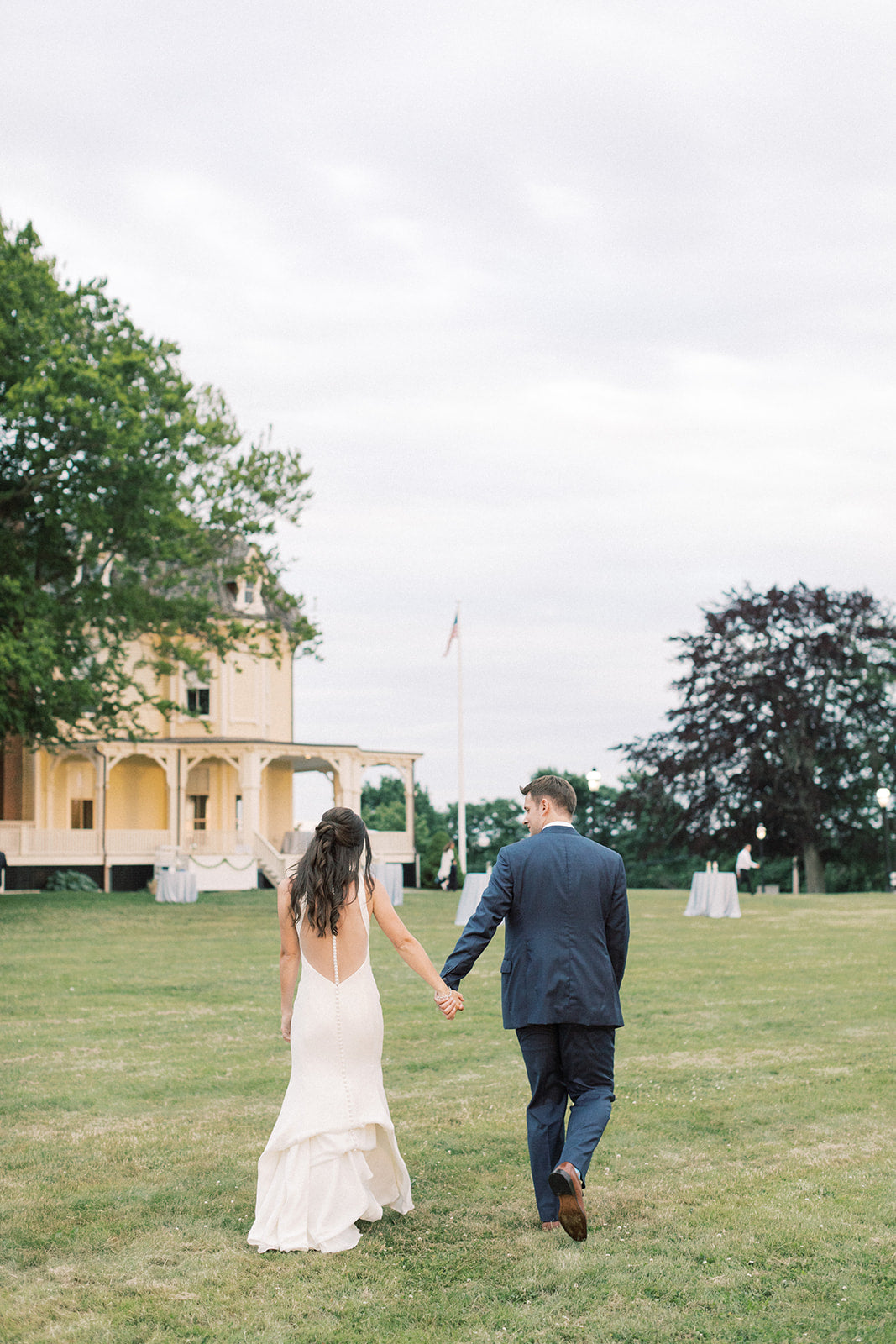 Eisenhower House Watercolor Art Print | Newport Wedding Venue Keepsake Gift