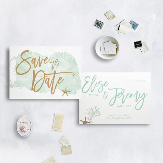 Seascape Save the Dates