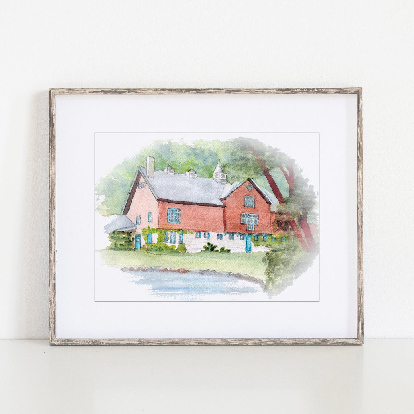 Stonover Farm Art Print, Lennox, Massachusetts