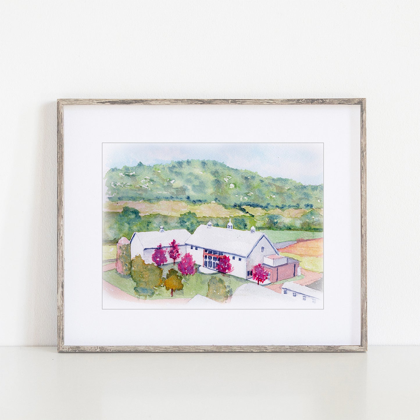 Willow Brooke Farm Art Print, Red Wing, Minnesota