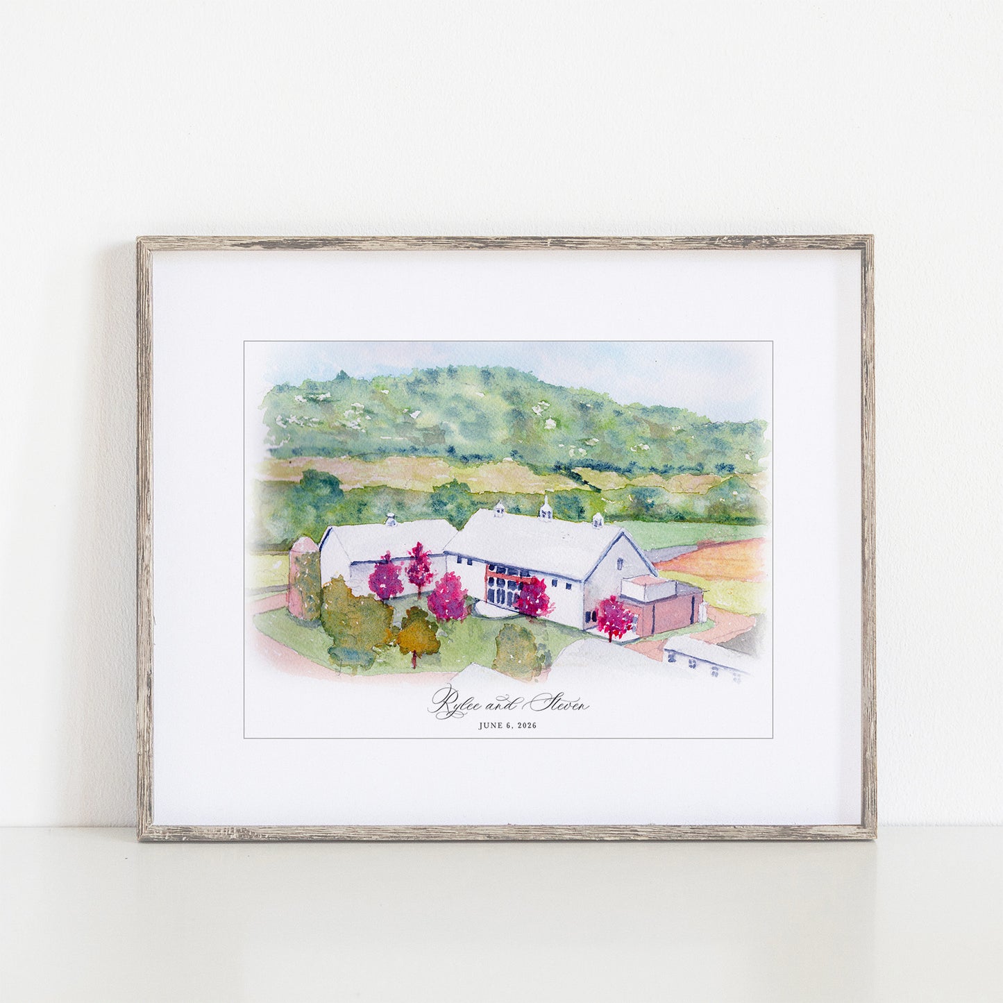 Willow Brooke Farm Art Print, Red Wing, Minnesota