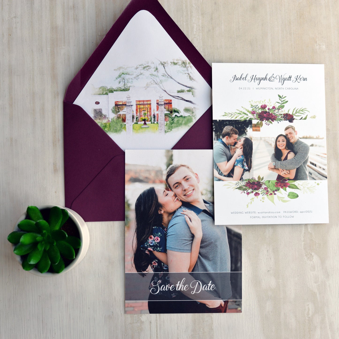 Wrightsville Manor Watercolor Art Print | Wilmington Wedding Venue Keepsake Gift
