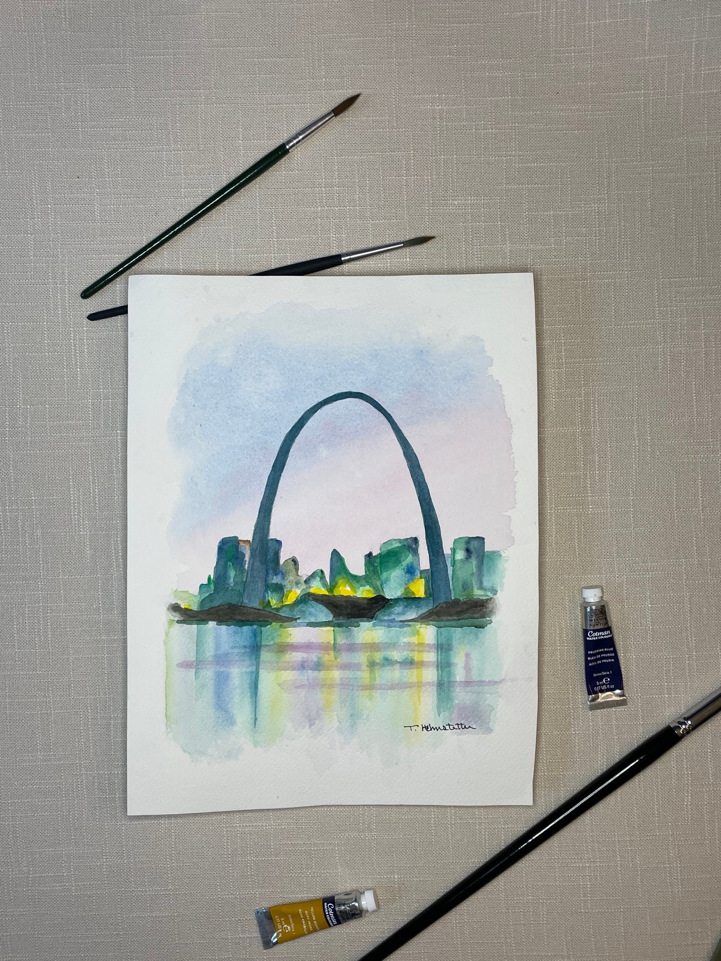 Saint Louis Arch Skyline 2