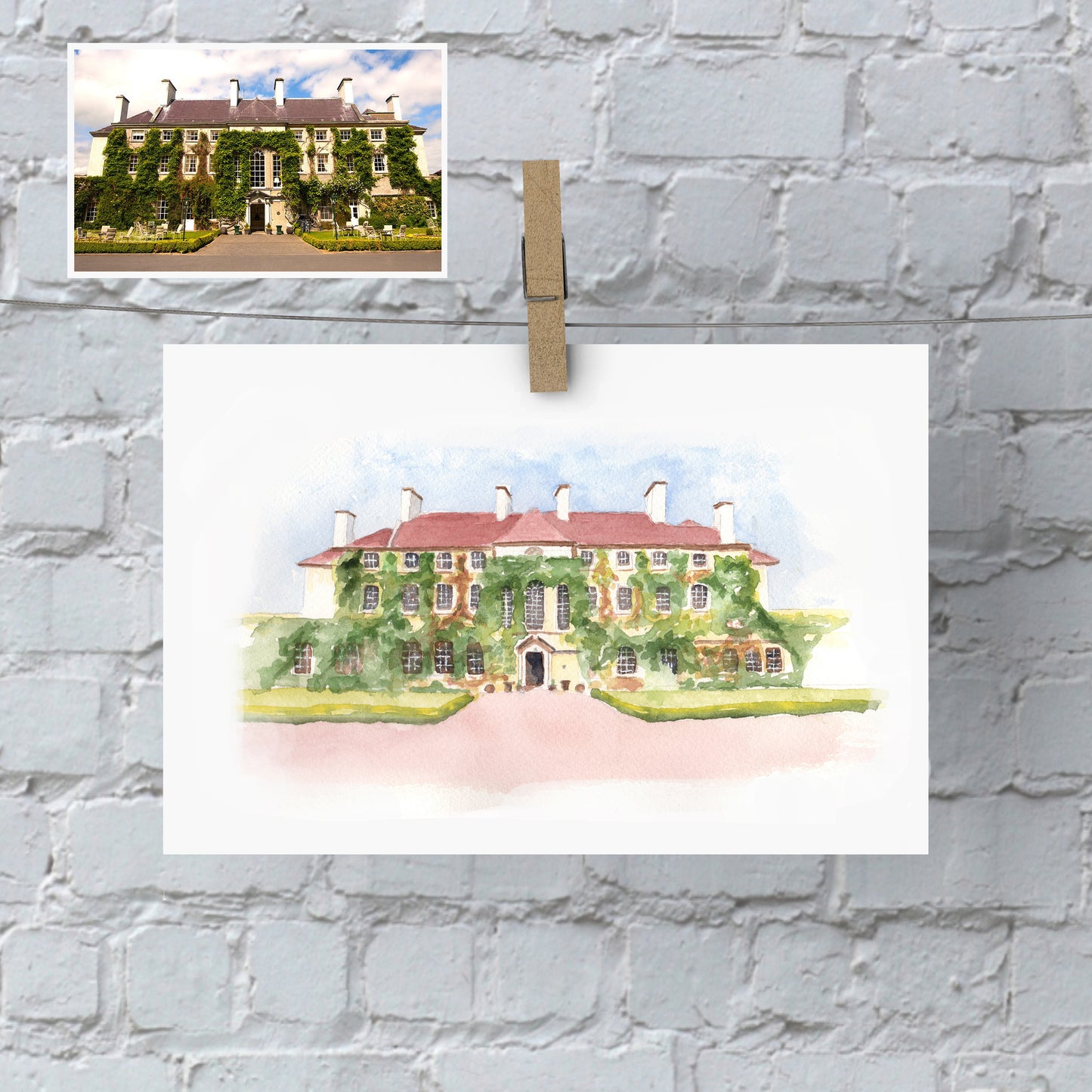 Venue Watercolor Painting