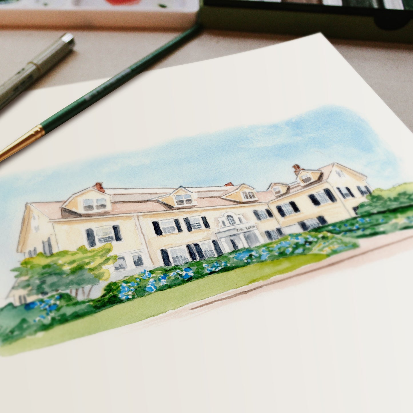 Venue Watercolor Painting